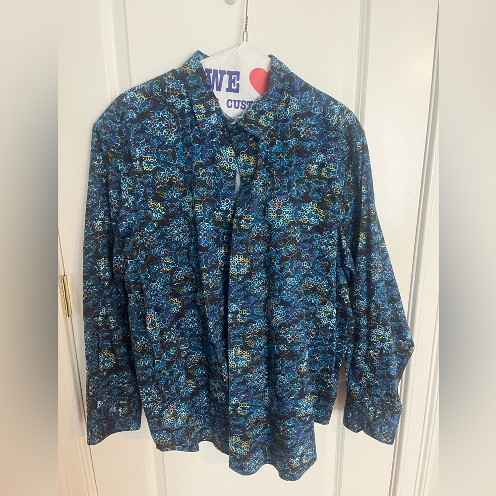 NEW limited edition Robert Graham men’s classic button-down in size 2 XL
